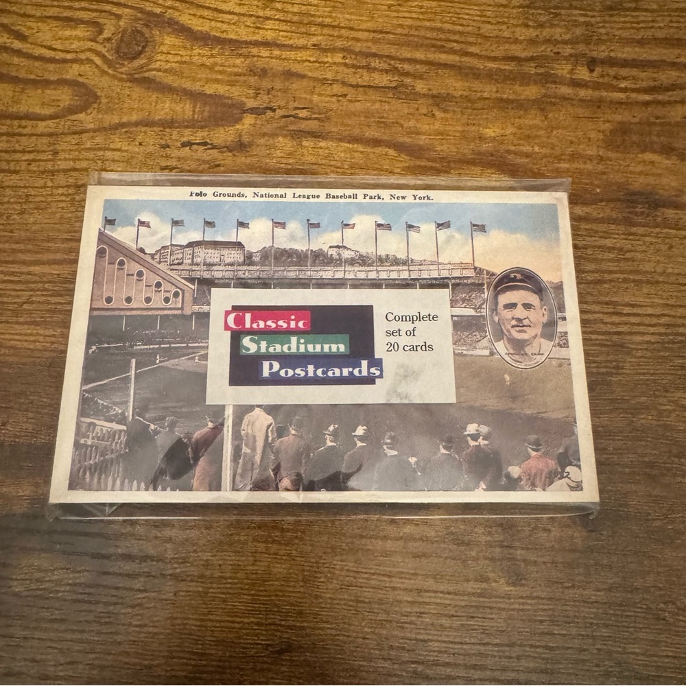 Classic MLB Stadium Postcards Sealed Set 20 Historic Ballparks Ebbets‎ Polo